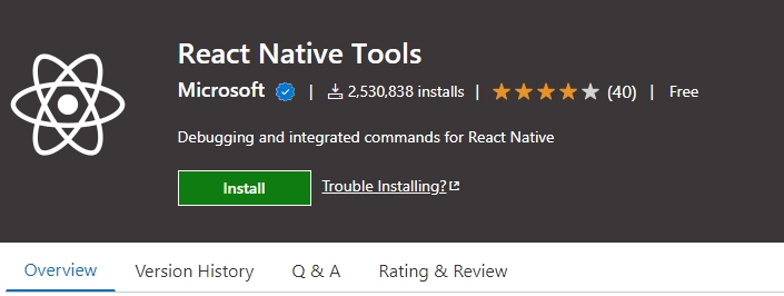 react native tools