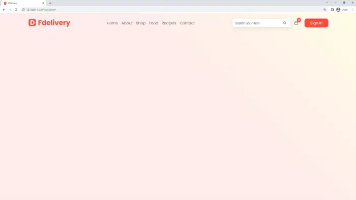 How to Build a Food Ordering Website with HTML, SCSS, CSS and ...