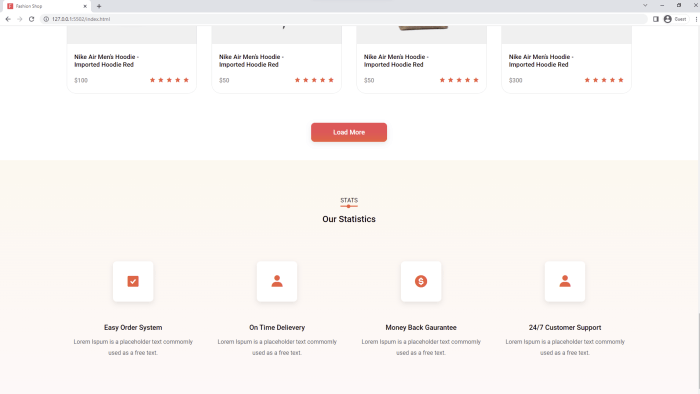 Build a Fashion Ecommerce Website with HTML, SCSS, CSS and JavaScript 2025