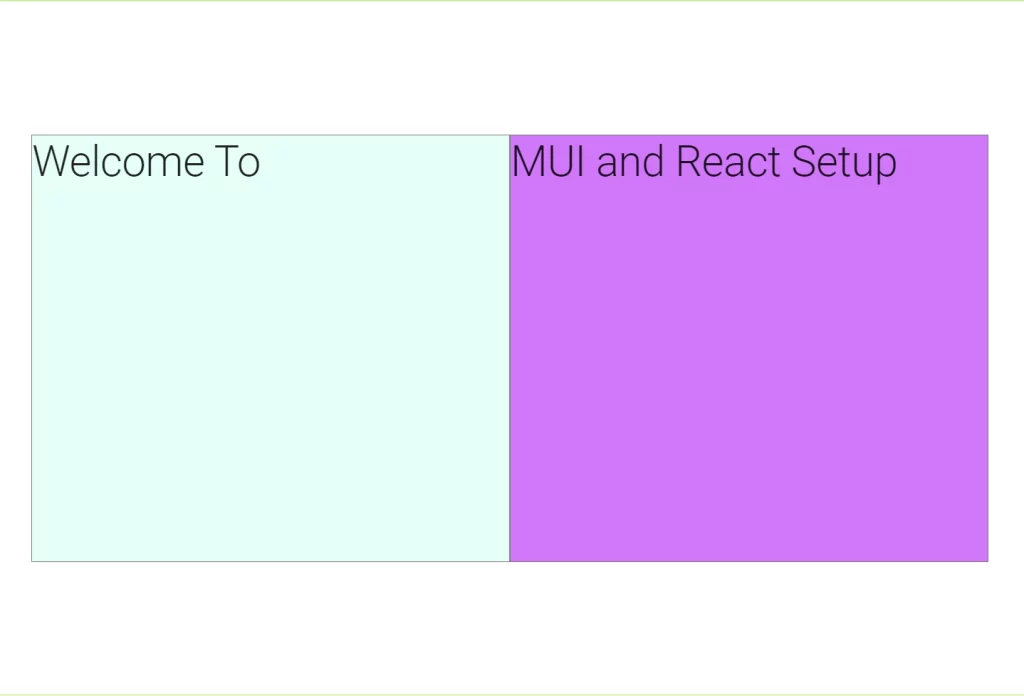 MUI setup with React and TypeScript