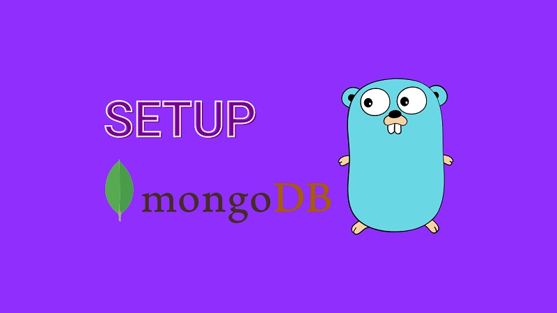 API with Golang, MongoDB, Redis and Gin Gonic Project Setup