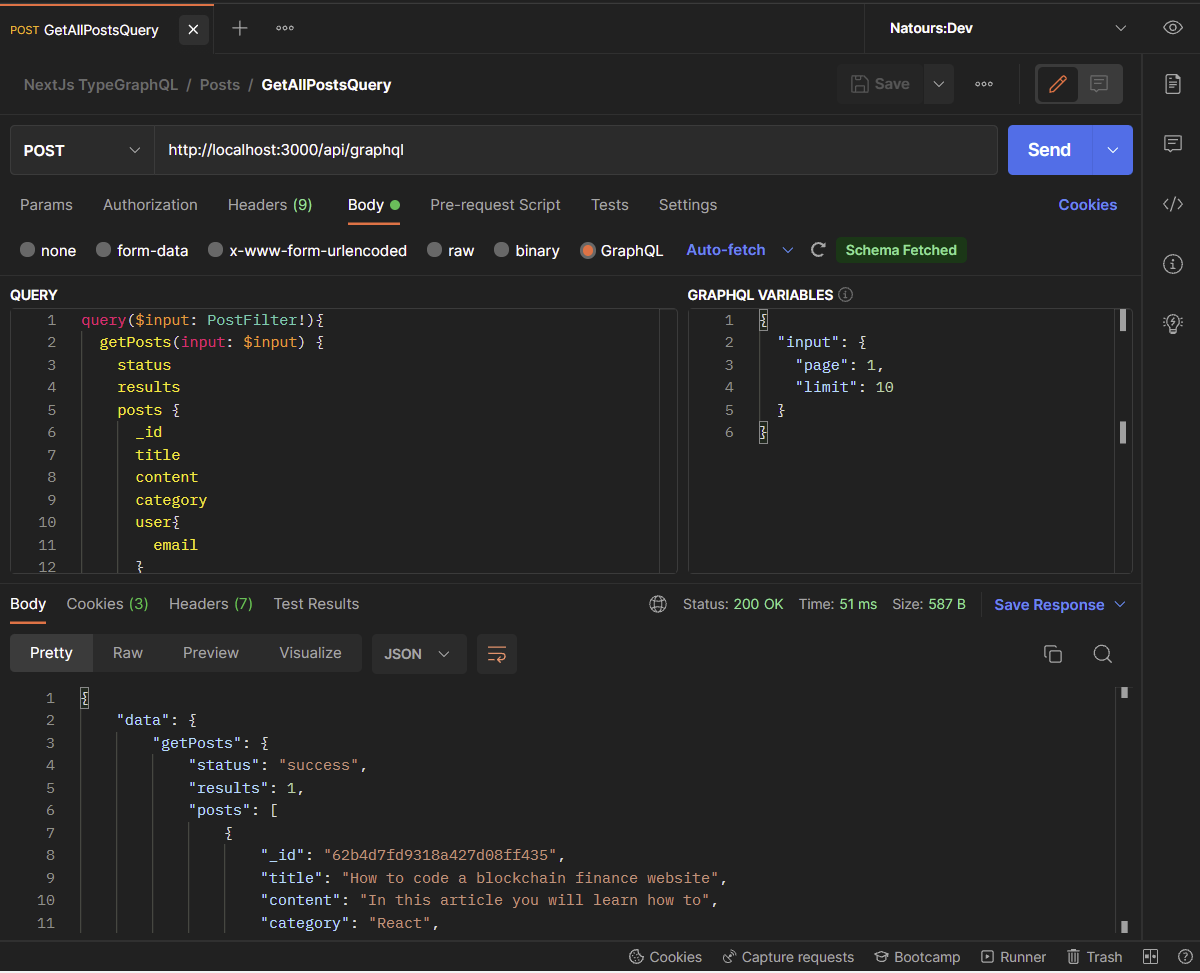 GraphQL CRUD API with Next.js, MongoDB, and TypeGraphQL 2024