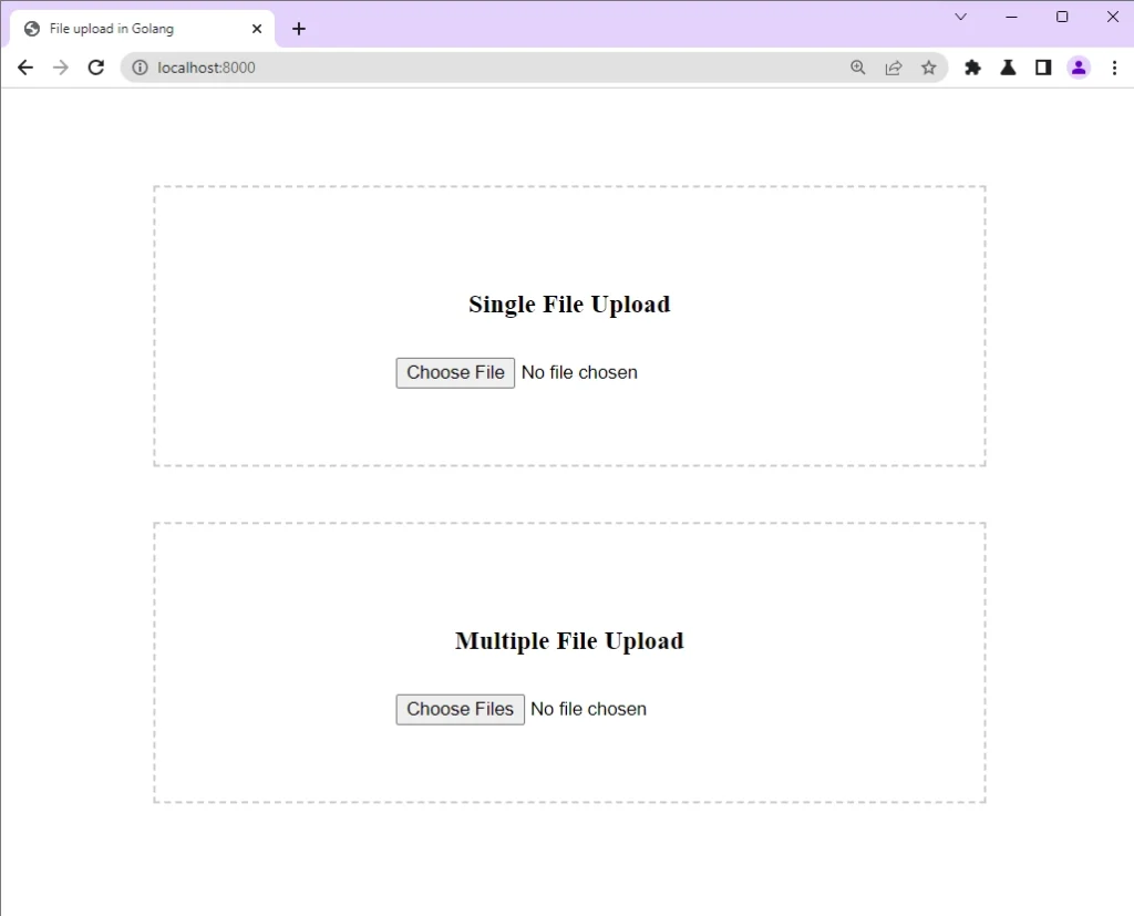 How To Upload Single and Multiple Files in Golang 2024