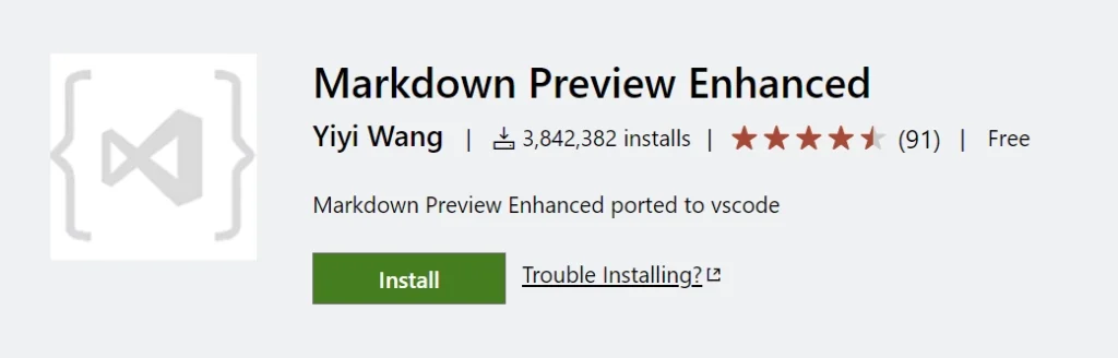 Markdown Preview Enhanced VS Code Extension for General Use