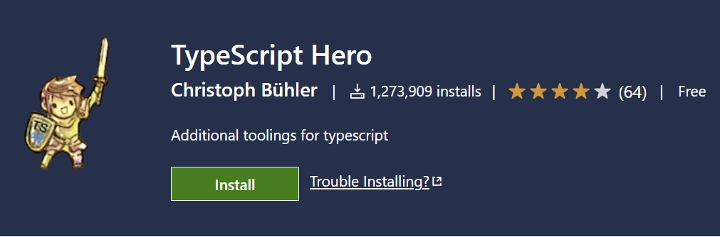 TypeScript Hero VS Code Extension for JavaScript Developers