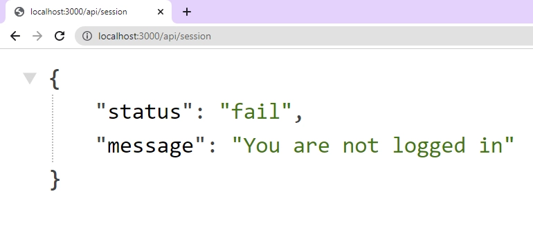 Unauthorized Response From the Next.js API Route