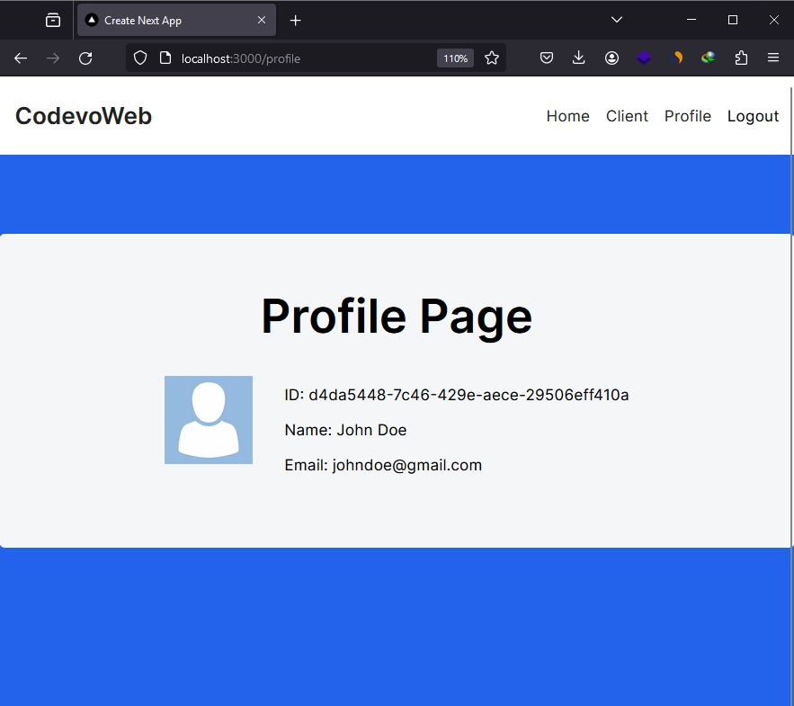 Access a Protected Page of the NextAuth and Next.js 14 Project