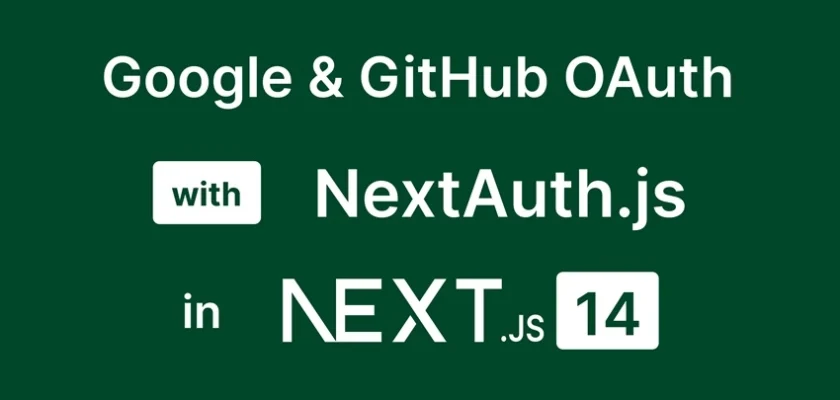 Set up Google and GitHub OAuth with NextAuth in Next.js 14